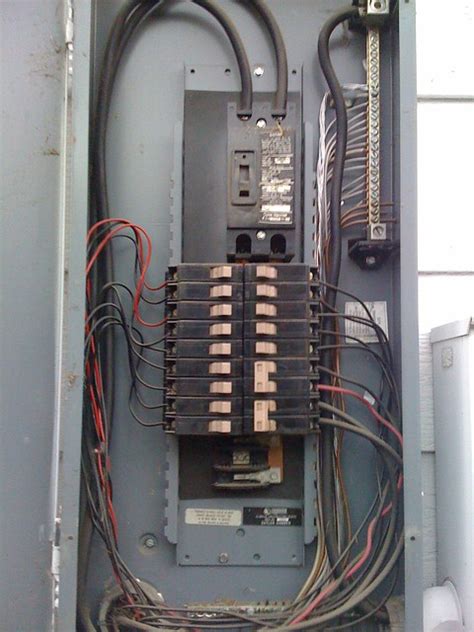 electric fuse box sparking|electrical breaker box issues.